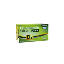 JutaVit D3-vitamin 3000NE (75ug) Olíva lágykapszula 40db