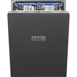 SMEG TELJESEN BEÉPÍTHETŐ MOSOGATÓGÉP, 60 cm, 14 teríték, 10+1 funkció, 7 hőmérséklet, 3 FlexiDuo kosár (Easy Glide)