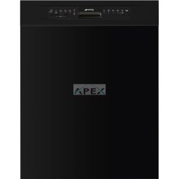 SMEG BEÉPÍTHETŐ MOSOGATÓGÉP, 60 cm, 13 teríték, 5 funkció, 3 hőmérséklet, fekete front és panel