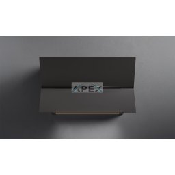 Falmec FUSION 85 cm fali páraelszívó, matt fekete üveg