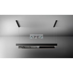 Falmec LIGHT 120 cm sziget páraelszívó, fekete