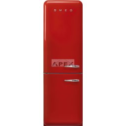 SMEG KOMBINÁLT HŰTŐ ÉS FAGYASZTÓ, 60,1x196,8 cm, piros