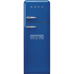 SMEG KOMBINÁLT HŰTŐ ÉS FAGYASZTÓ, 60,1x172 cm, jobb oldali pántok, kék