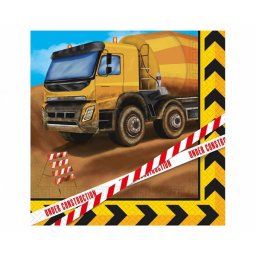 Papír szalvéta, munkagépes grafikával, 20 db/cs