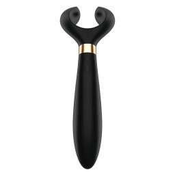 Satisfyer Endless Fun - akkus, vízálló párvibrátor pároknak (fekete)