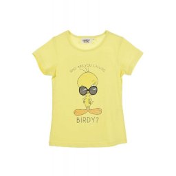 Bolondos dallamok Yellow rövid póló, felső 6 év / 116 cm