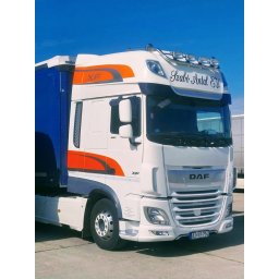 Daf XF Euro6 inox tetőkonzol
