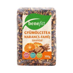 Benefitt narancs-fahéj ízesítésű gyümölcstea 300g