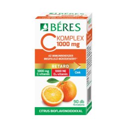 Béres C Komplex 1000 mg filmtabletta bioflavonoidokkal 90x
