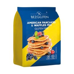 Bezgluten gluténmentes amerikai palacsinta és gofri lisztkeverék 300g