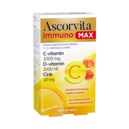 Ascorvita Immuno Max bevont tabletta 60x