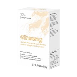 Bio Vitality Ginseng gyökér kivonat kapszula 30x