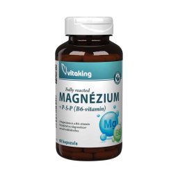 Vitaking Szerves Magnézium + B6-vitamin (P5P) kapszula 60x