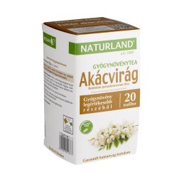 Naturland Akácvirág filteres gyógynövénytea 20x