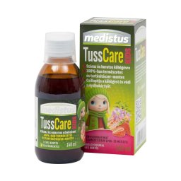Medistus TussCare Kids eper ízű szirup gyermekeknek 140ml