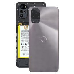 Hátlap (akkumulátor fedél) Motorola Moto G22 fekete
