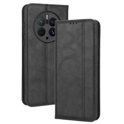 BUSINESS pénztárcavédő Huawei Mate 50 Pro készülékhez fekete