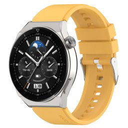 RUBBER szíj Huawei Watch GT 3 Pro 46mm sárga