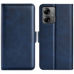 SIDE Wallet tok Motorola Moto G14 kék színben