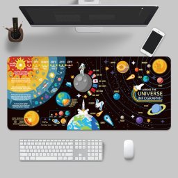 Nagyméretű egérpad #Univerzum információkkal