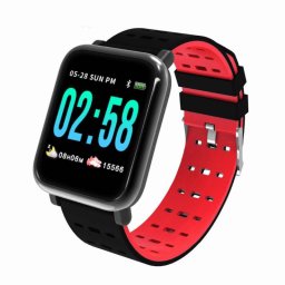 A6 okosóra - facebook,gmail, MP3,hívás #Piros