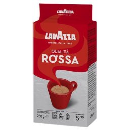 LAVAZZA Kávé, pörkölt, őrölt, 250 g, LAVAZZA "Qualita Rossa"
