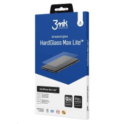 3mk edzett üveg HardGlass Max Lite Fekete Samsung Galaxy A06-hoz