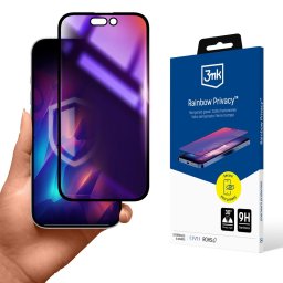 3mk Rainbow Privacy az Apple iPhone 15 Plus készülékhez