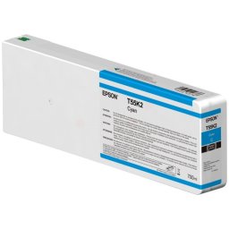 Epson C13T55K200 - eredeti patron, cyan (azúrkék)