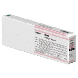 Epson C13T55K60N - eredeti patron, light magenta (világos magenta)