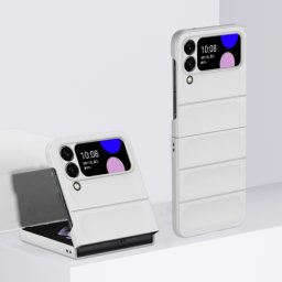 STEPS Védőburkolat Samsung Galaxy Z Flip 4 5G fehér