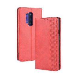 BUSINESS Pénztárcahuzat One Plus 8 Pro készülékhez piros
