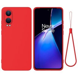 RUBBER Védőburkolat OnePlus Nord CE 4-hez Lite 5G piros