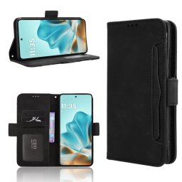 SLOT Pénztárca tok Motorola Edge 60 / Edge 60 Fusion fekete színben