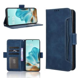 SLOT Pénztárca tok Motorola Edge 60 / Edge 60 Fusion kék színben