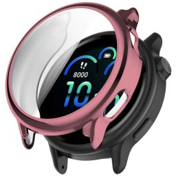 TPU TELJES FEDÉS Huzat a Garmin Vivoactive 6-hoz rózsaszín