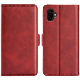 SIDE pénztárca tok Samsung Galaxy Xcover 7 Pro , piros