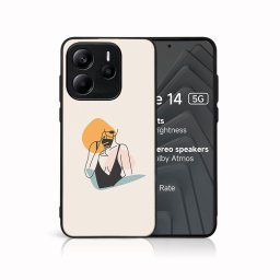 MY ART Védőtok Xiaomi Redmi Note 14 5G WOMAN (197) készülékhez