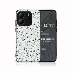 MY ART Védőtok Xiaomi Redmi Note 14 5G GREY TERRAZZO (163) készülékhez
