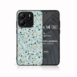 MY ART Védőburkolat Xiaomi Redmi Note 14 5G BLUE TERRAZZO (164) készülékhez