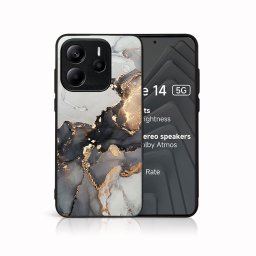 MY ART Védőtok Xiaomi Redmi Note 14 5G GREY MARBLE (140) készülékhez