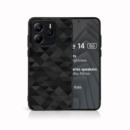 MY ART Védőtok Xiaomi Redmi Note 14 5G BLACK TRIANGLES (232) készülékhez