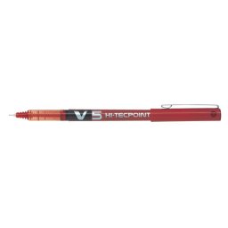 PILOT Rollertoll, 0,3 mm, tűhegyű, kupakos, PILOT "Hi-Tecpoint V5", piros