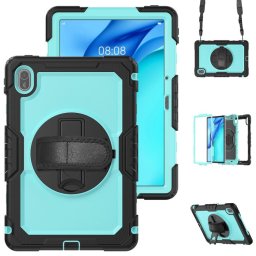 SOLID 360° strapabíró tok Huawei MatePad SE 11 2024 készülékhez, világoskék