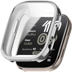 TPU TELJES COVER Borítás a Amazfit Bip 6 ezüsthöz