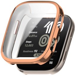 TPU TELJES COVER Borítás a Amazfit-hoz Bip 6 RÓZSA GOLD