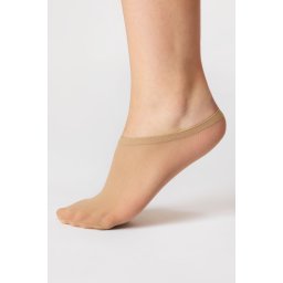 5 PÁR nylon titokzokni, 20 DEN bézs uni