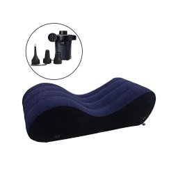 Desirel Magic Pillow - Felfújható szex szófa - nagy (kék)