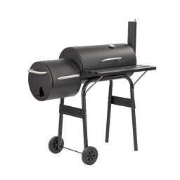 Faszenes kerti grillsütő füstölővel