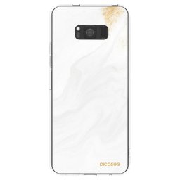 Átlátszó szilikon tok az alábbi mobiltelefonokra Samsung Galaxy S8 G950F - White